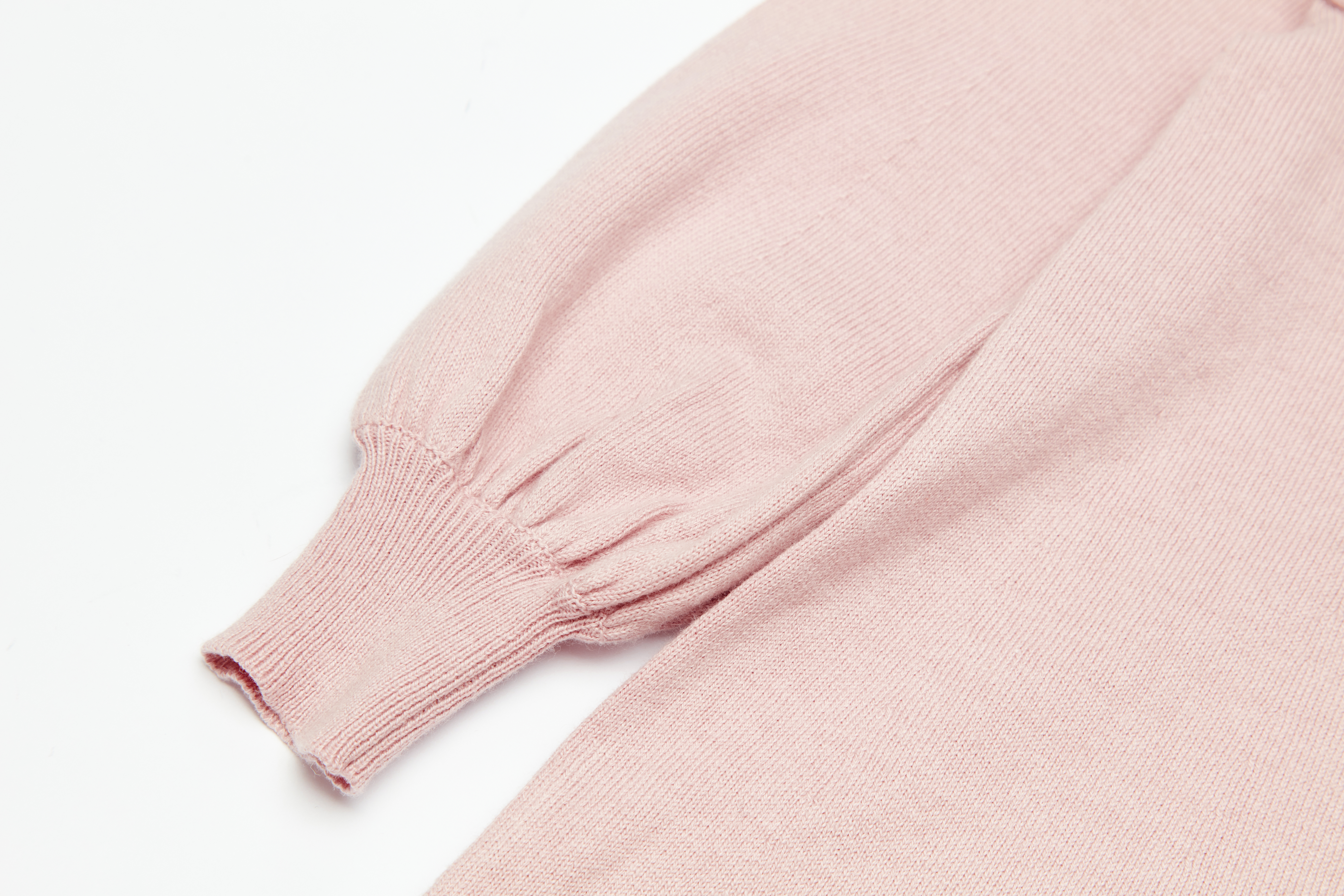 高品质女童长袖连衣裙 | | 95% 棉 5% 羊绒连衣裙 OEM 制造商