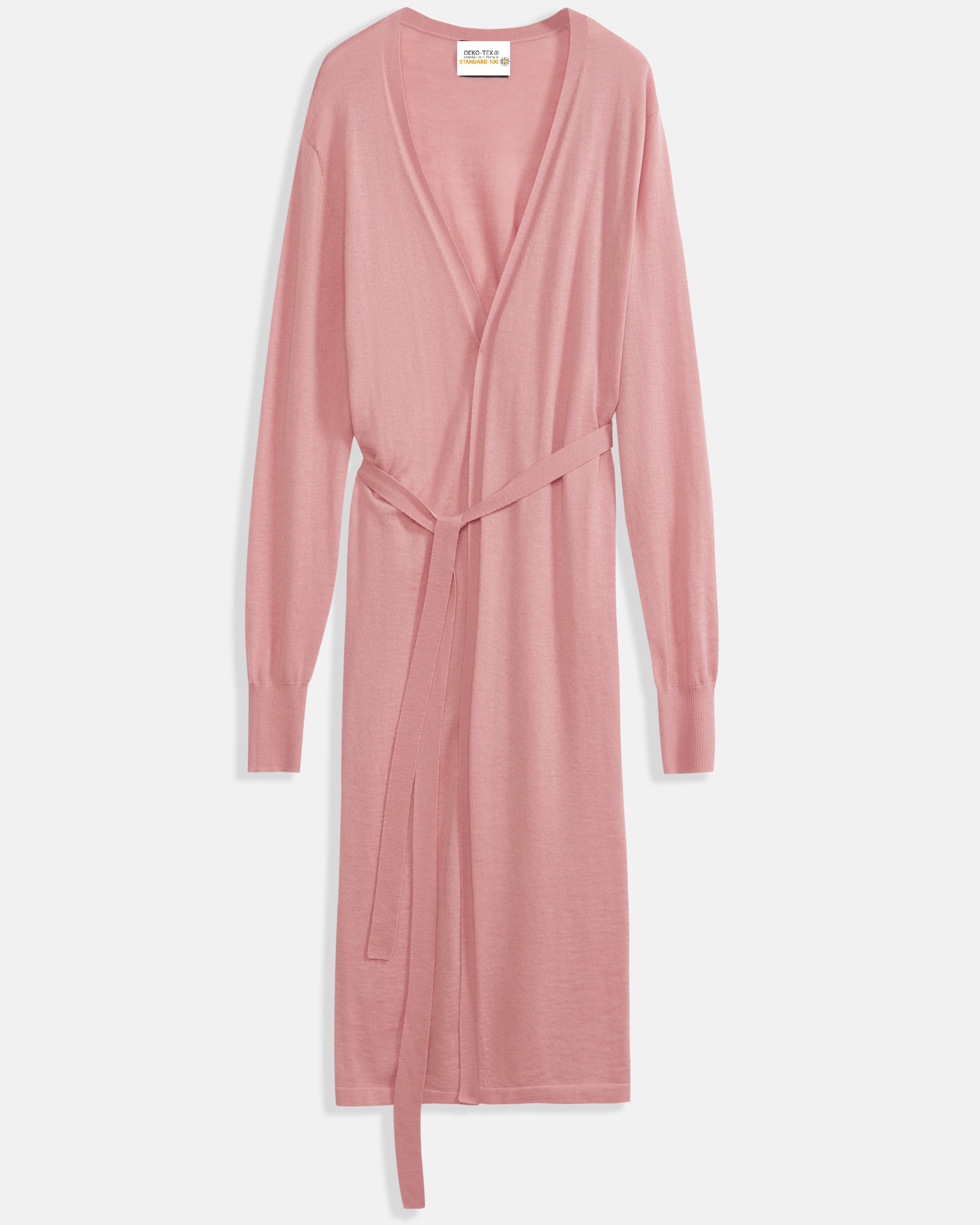 优质真丝羊绒混纺长开衫| SHOPBOP 16GG 女式 OEM 针织品