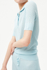 18GG 精纺羊毛网眼 Polo 衫 |夏季针织品OEM