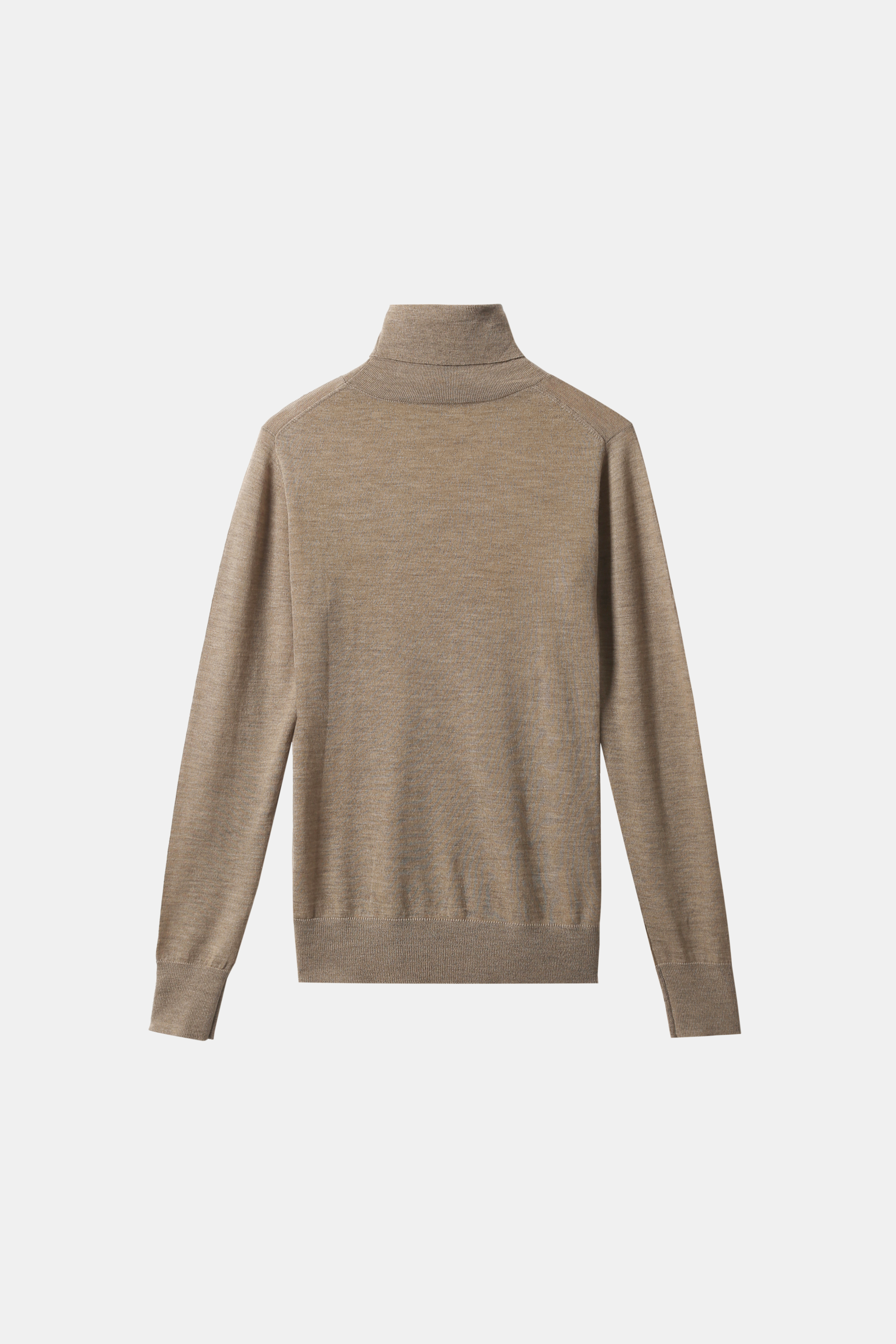 高级男式厚实纯羊绒高领毛衣| SHOPBOP重量级针织品 OEM